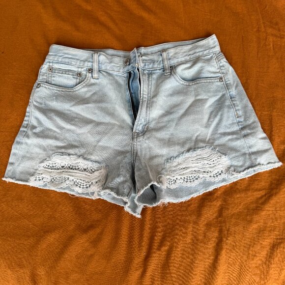 American Eagle Lace Mom Short size 8 - Picture 5 of 5